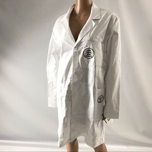 Meta Lab Coat Size 40 /M White